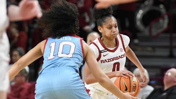 Tahlia Scott against Louisiana Tech on Tuesday night